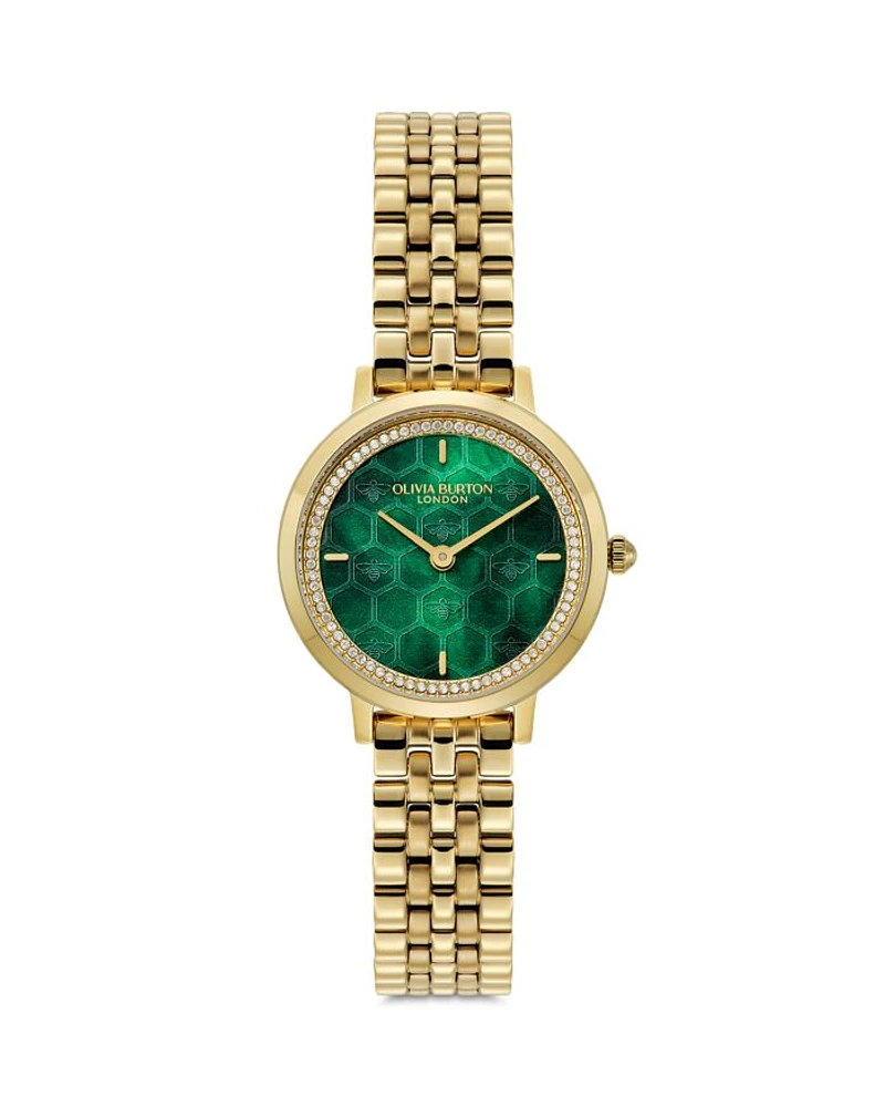 Honey Comb Ultra Slim Watch, 28mm