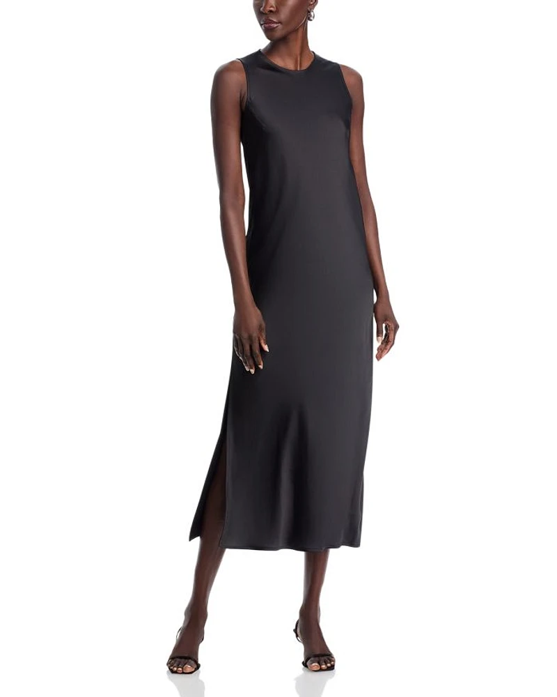 Satin Sleeveless Dress