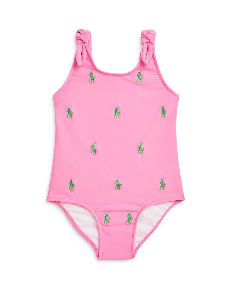 Girls' Polo Pony One Piece Swimsuit - Baby