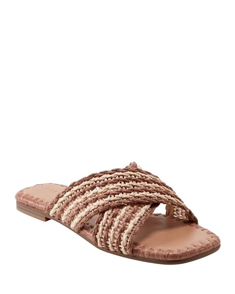 Women's Nylie Square Toe Flat Sandals