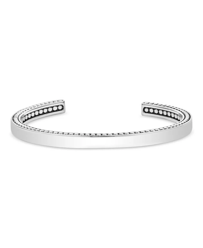 Men's Sterling Silver Anthem Cuff Bracelet