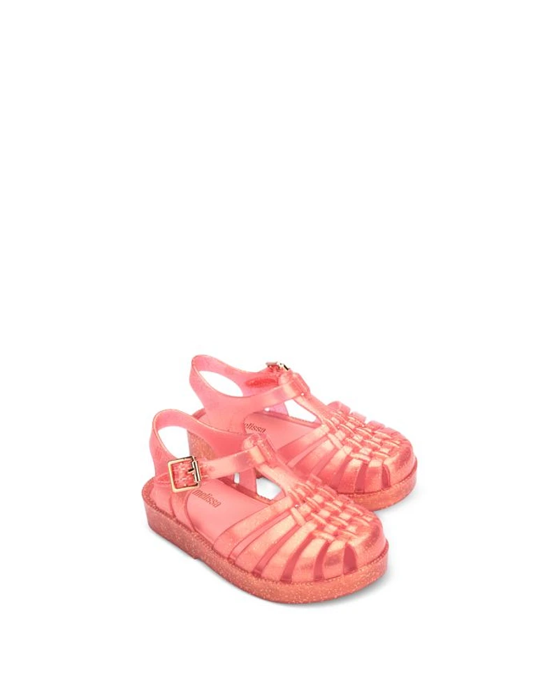 Girls' Possession Shiny Sandals - Toddler