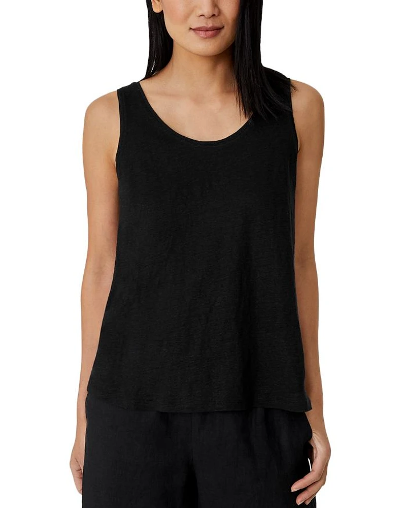 Linen Jersey Tank Top