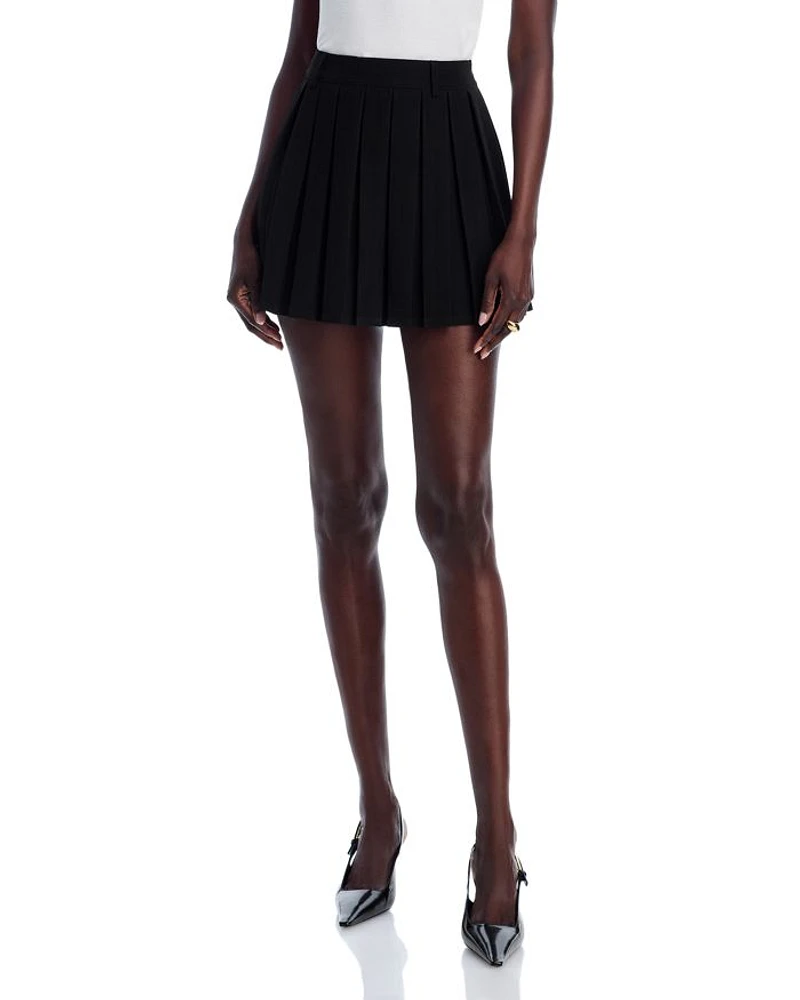 Pleated Mini Skirt - Exclusive