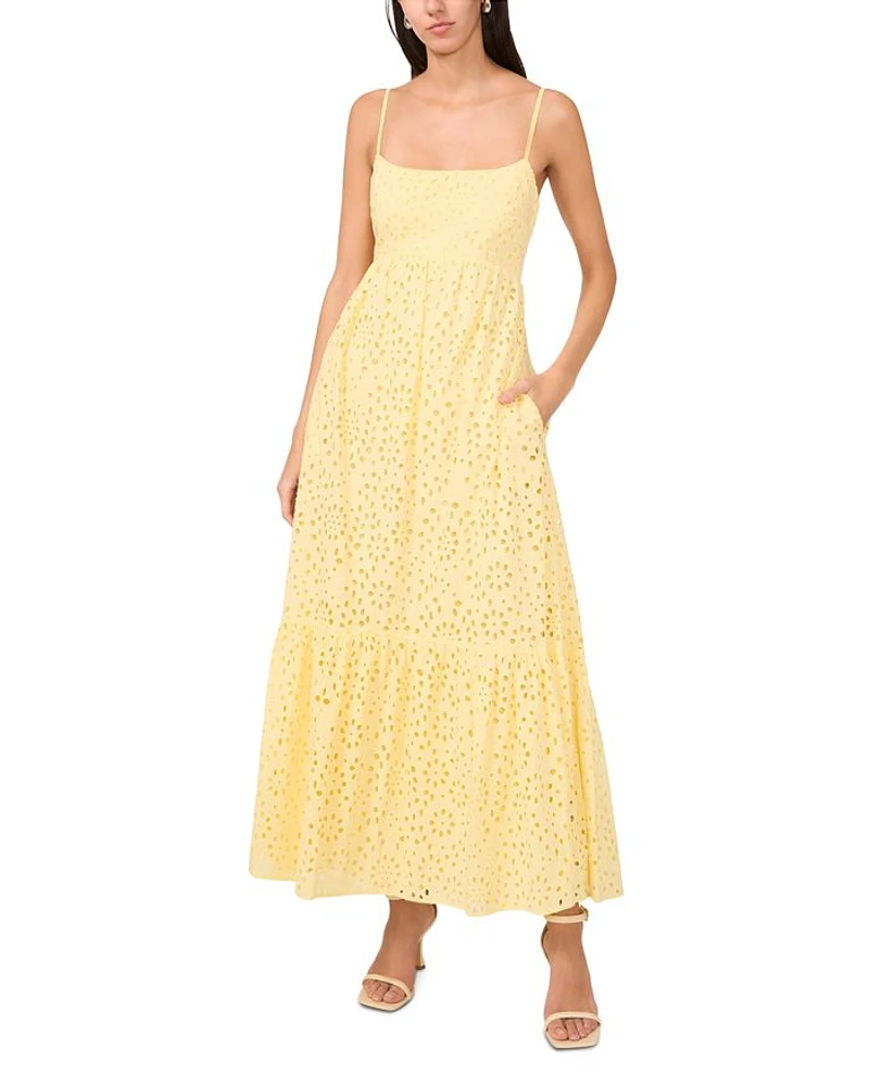 Flounce Hem Maxi Dress