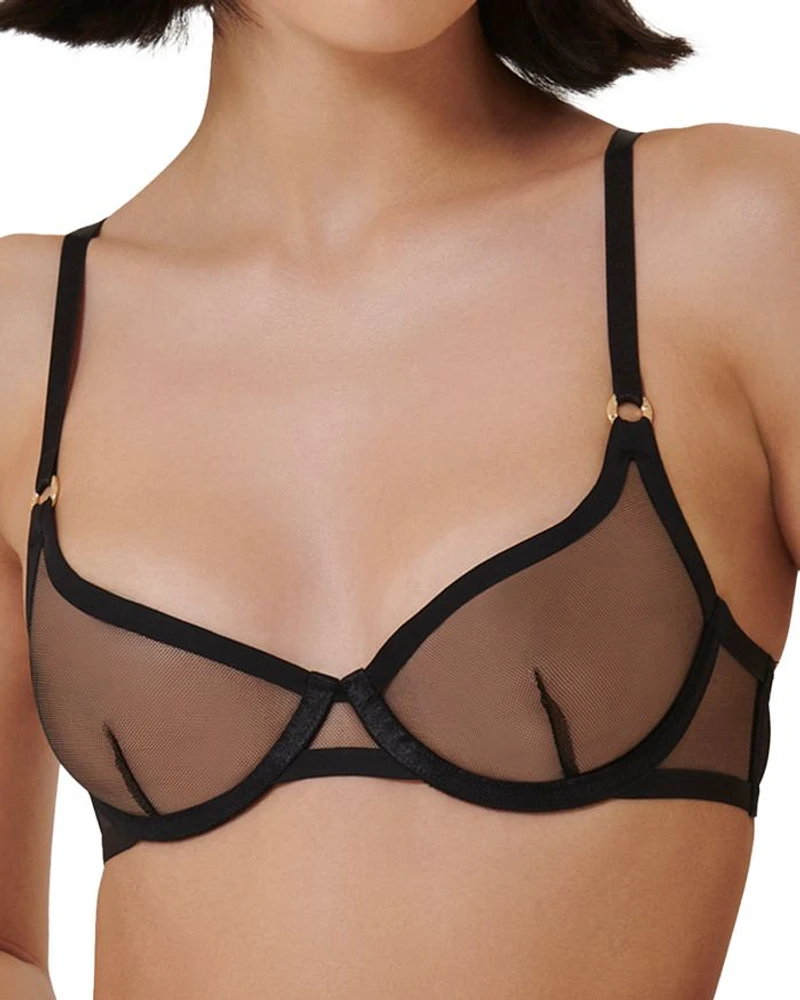 Naomi Mesh Underwire Bra