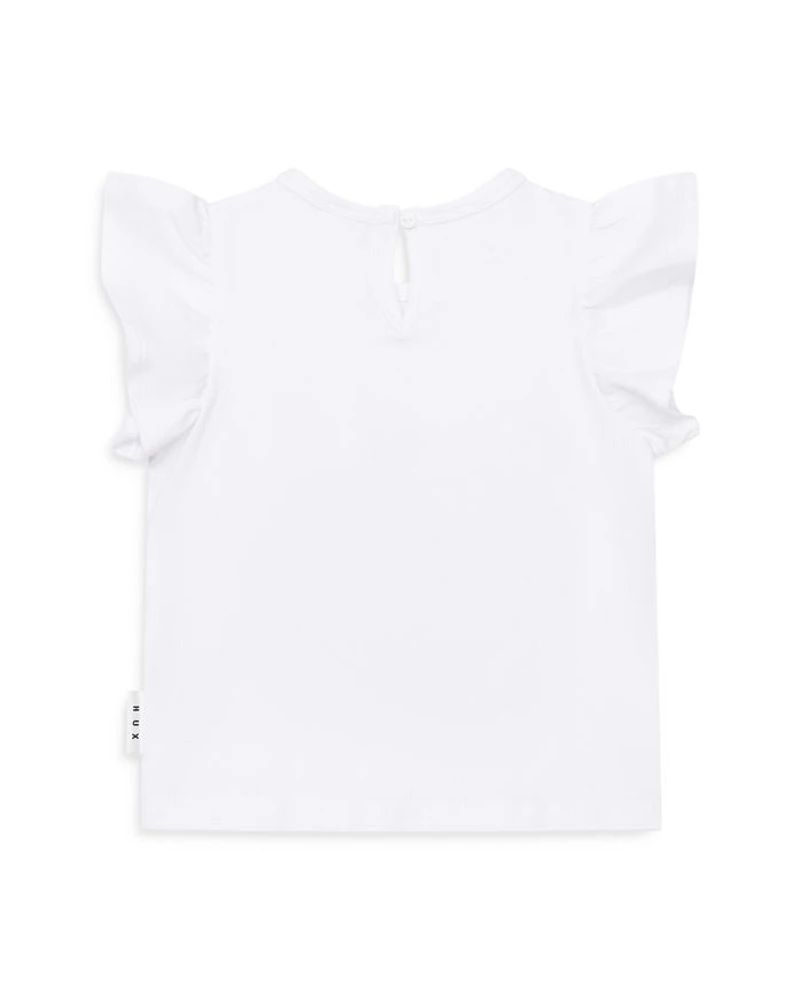 Girls' Unicorn Hux Frill Tee - Baby