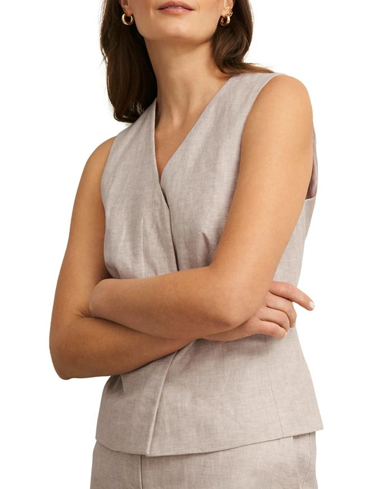 Alessia Linen Vest