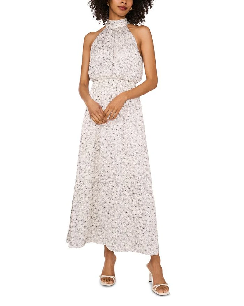 Halter Neck Maxi Dress
