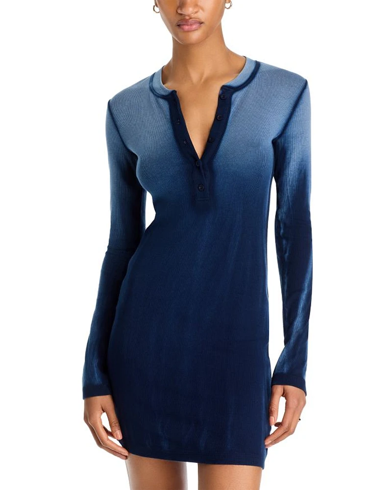 Verona Henley Mini Dress