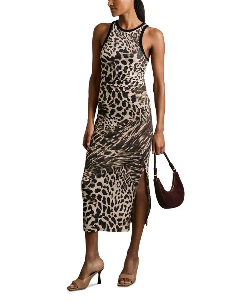 Lily Printed Jersey Dress