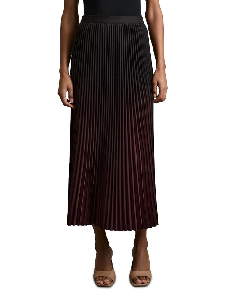 Marlie Pleated Maxi Skirt
