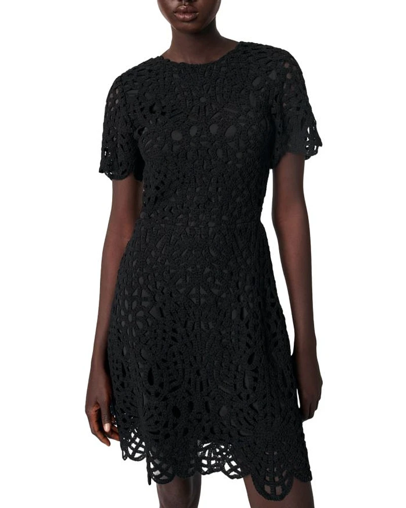 Short Crochet Dress