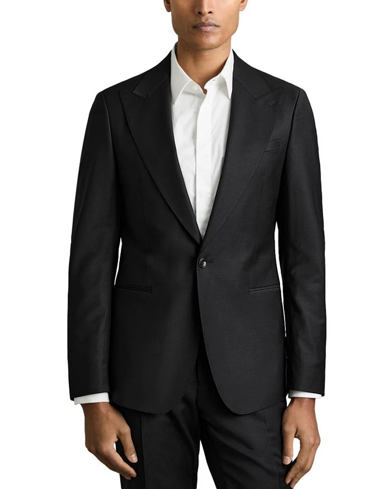 Slim Fit Peak Lapel Blazer