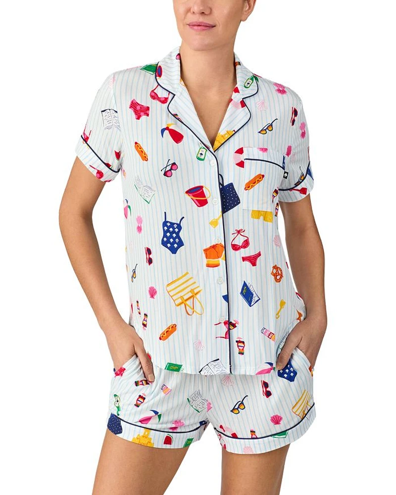 Jersey Boxer Pajama Set