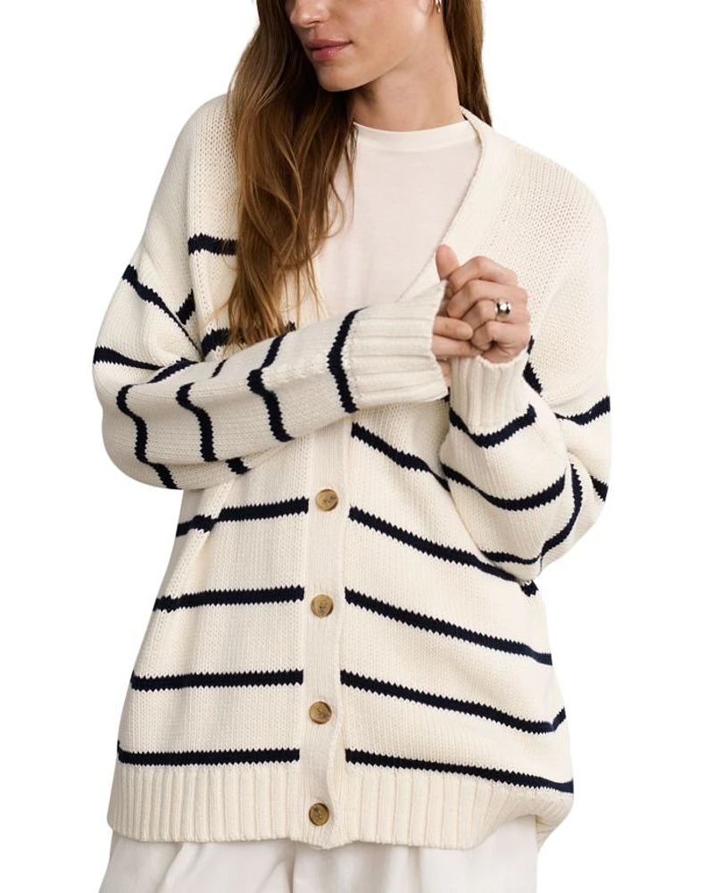Chloe Striped Cardigan