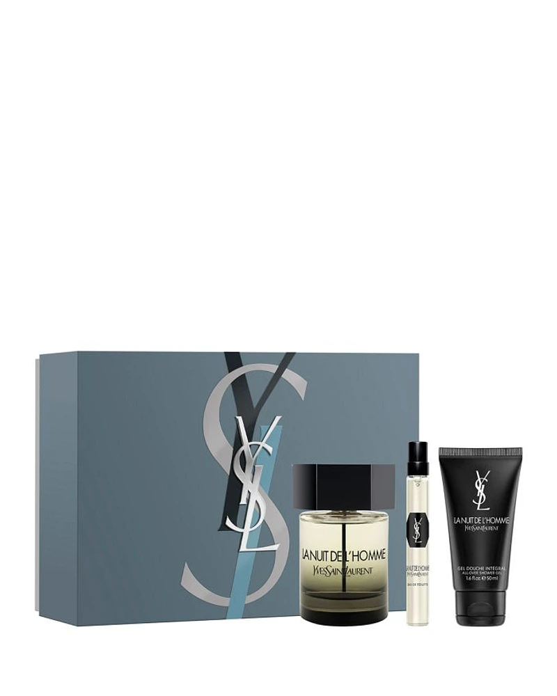 La Nuit de L'Homme Eau de Toilette Gift Set ($163 value)