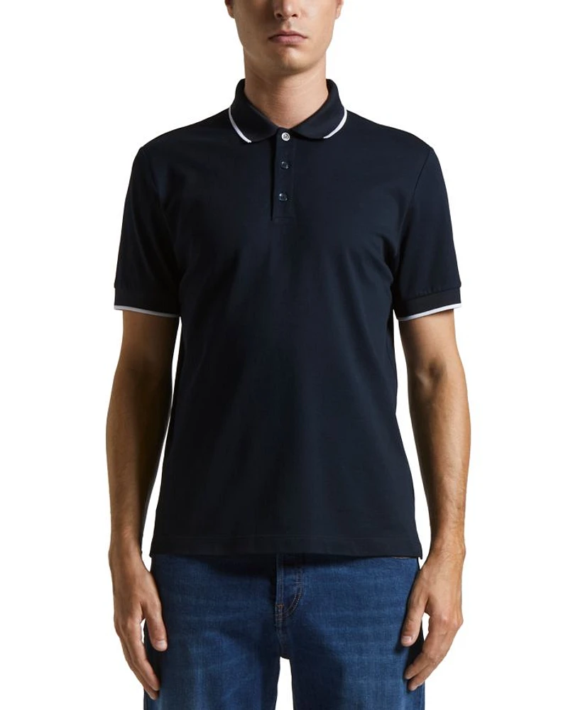 Short Sleeve Pique Polo Shirt