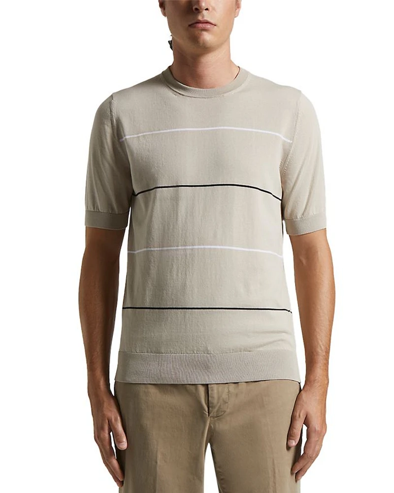 Short Sleeve Striped Tee