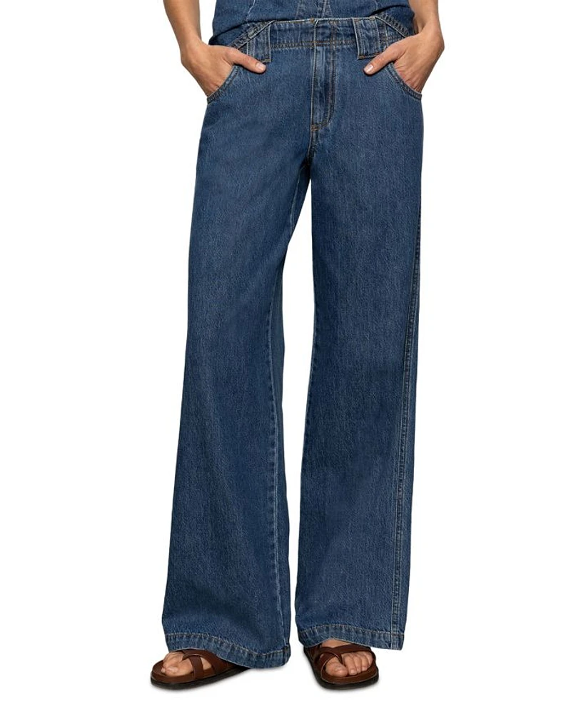 Arden Wide Leg Denim Pants