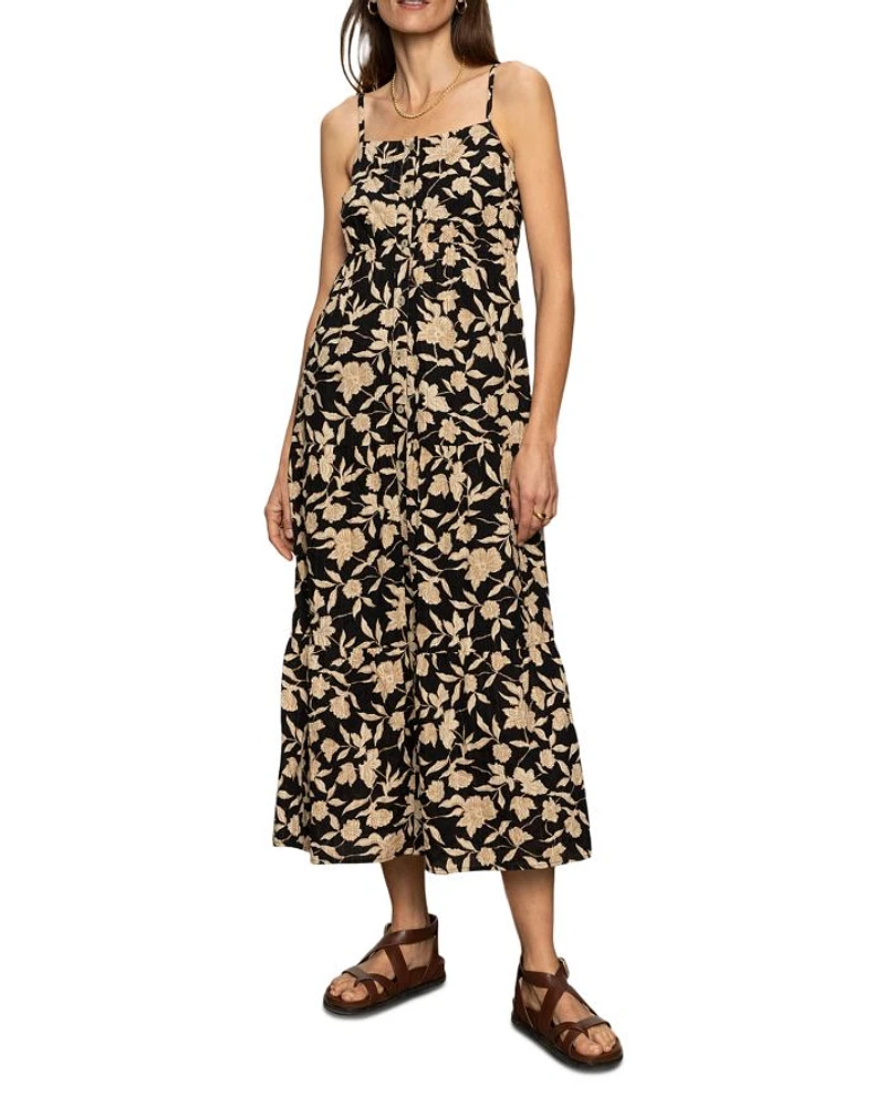Tiered Floral Maxi Dress
