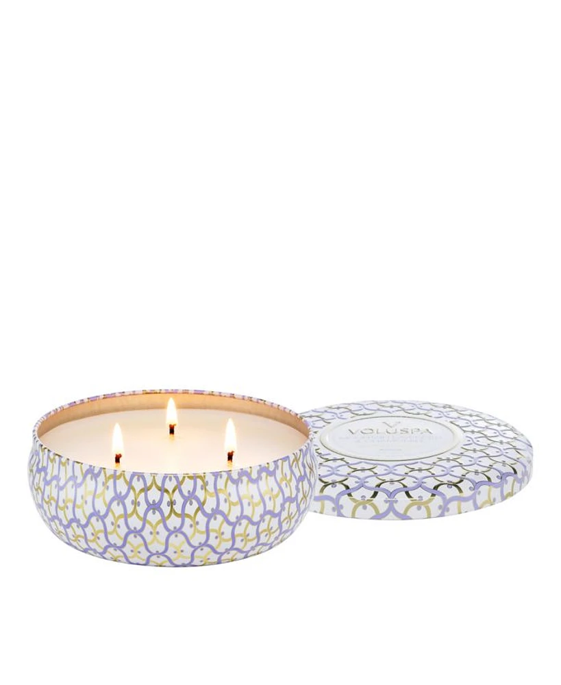 Mountain Lavender & Chamomile 3 Wick Tin Candle, 12 oz.
