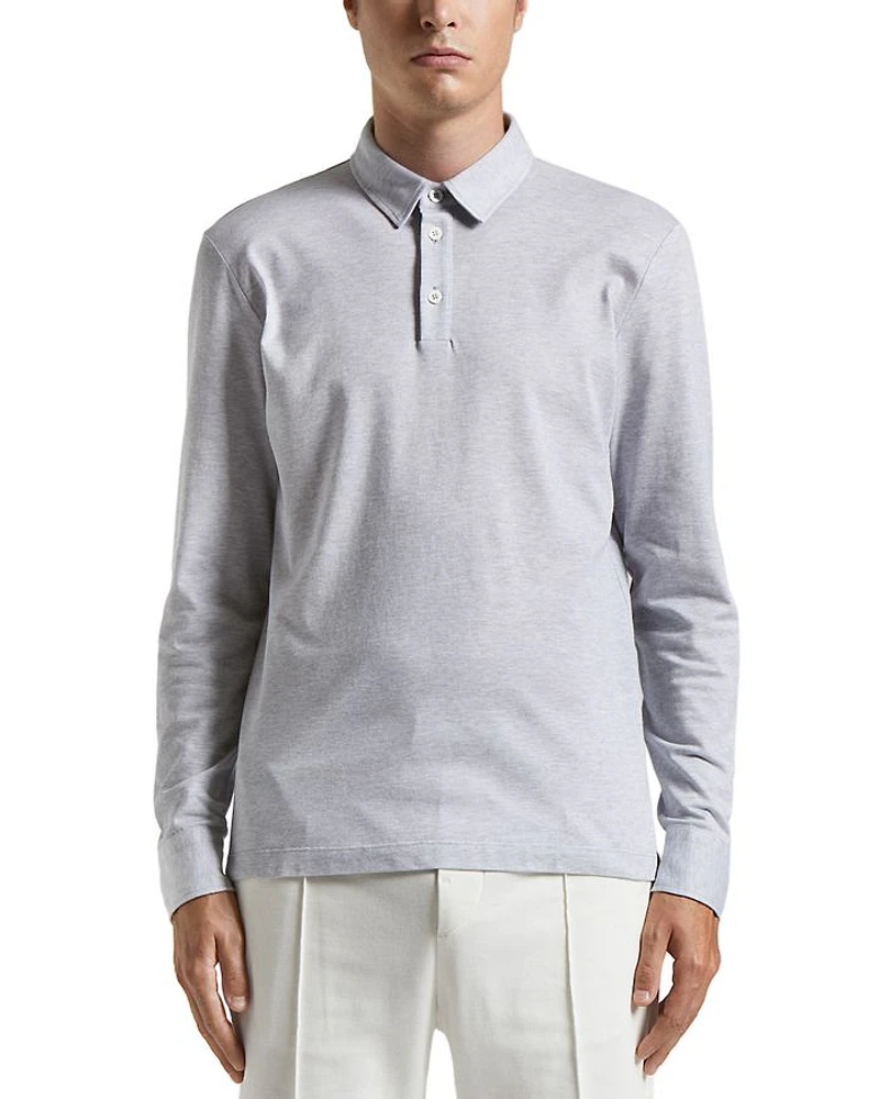 Long Sleeve Polo Shirt