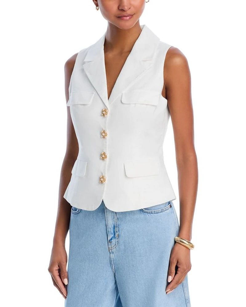 Notched Lapel Vest