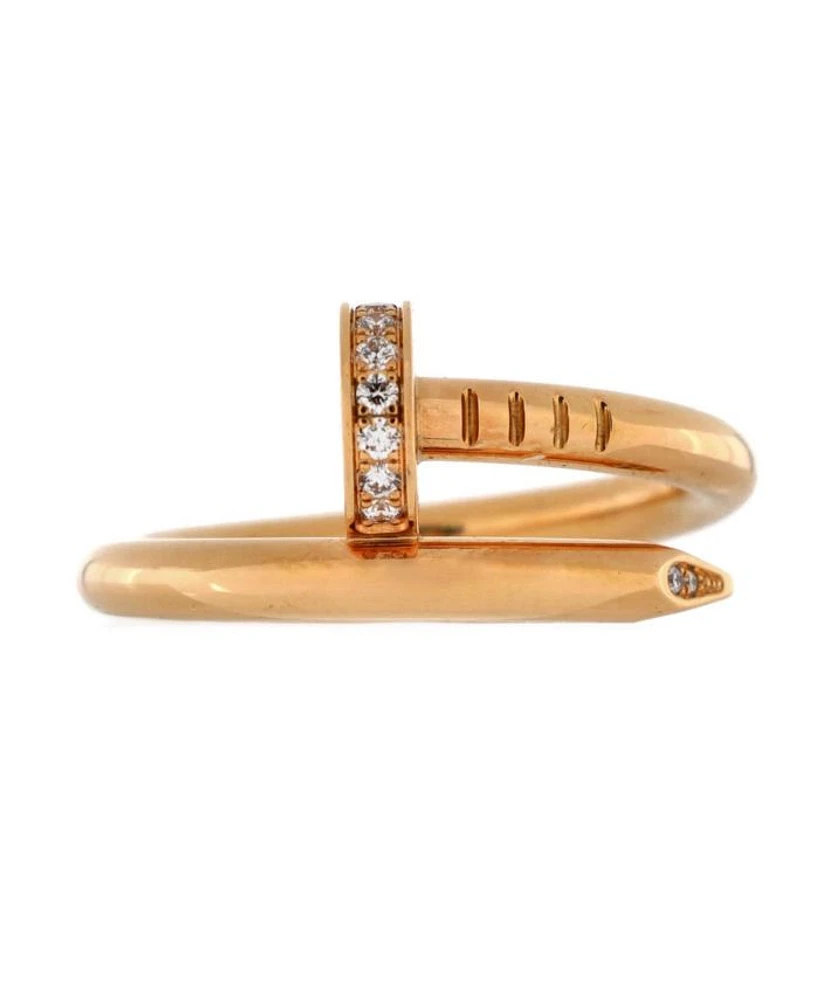 Juste un Clou Ring 18K Gold and Diamonds