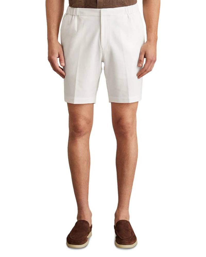 Drawstring Slim Fit Chino Shorts