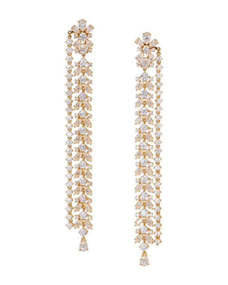 Starlet Extra Long Linear Earrings