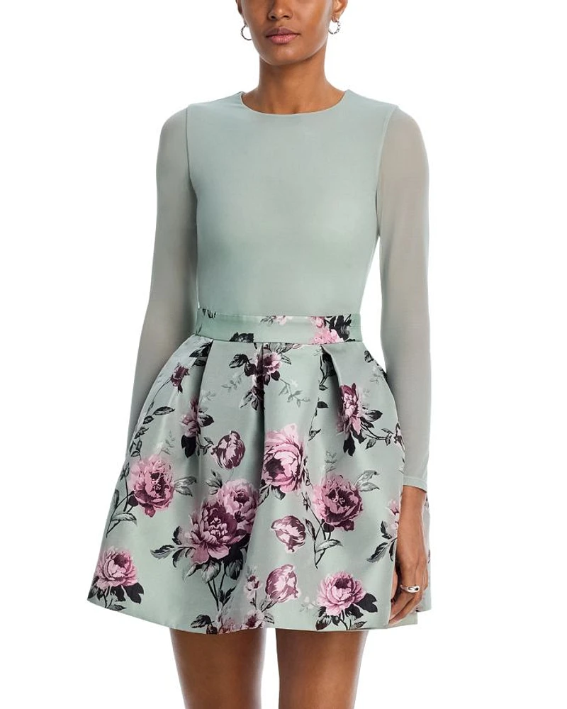 Chara Pleated Skirt Party Dress