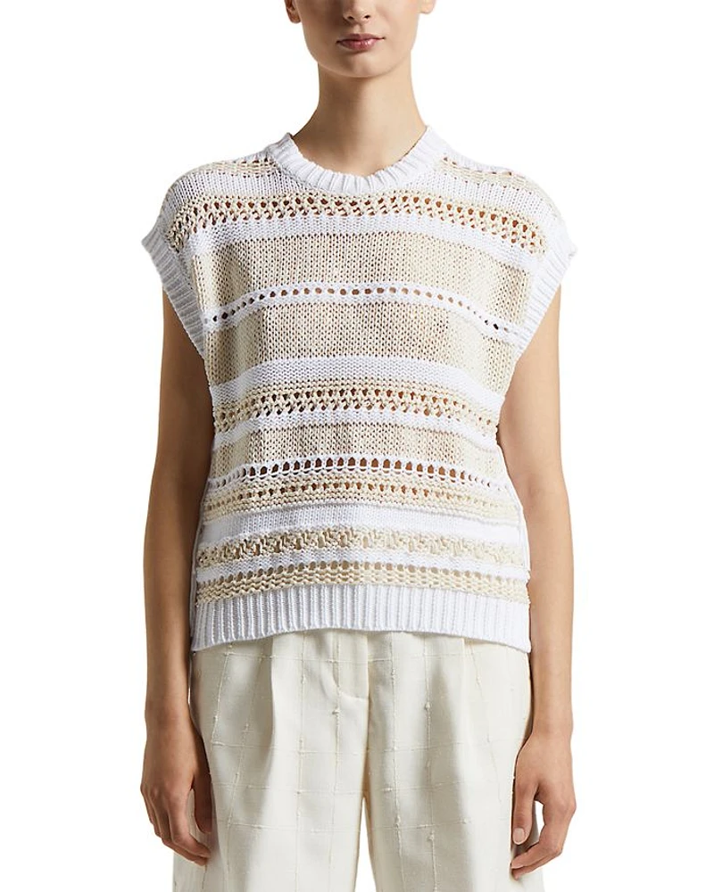 Oversized Open Knit Sweater