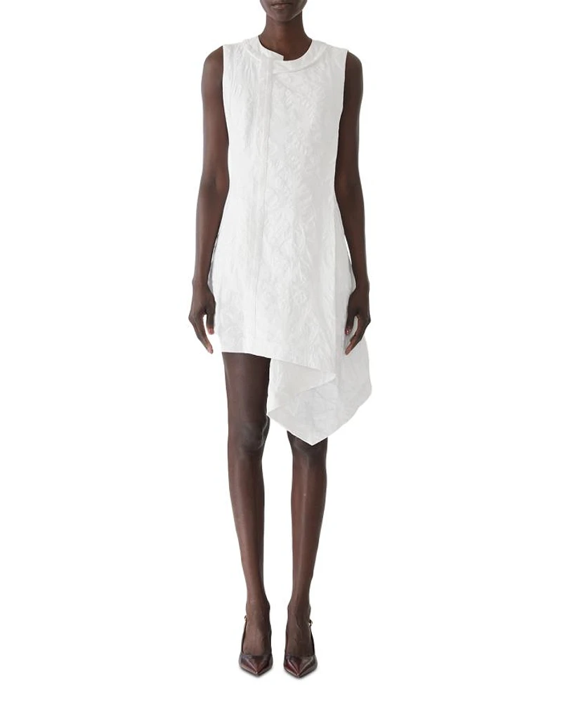 Textured Asymmetric Dress