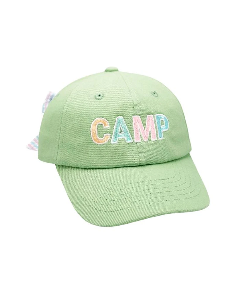 Girls' CAMP Bow Baseball Hat - Little Kid