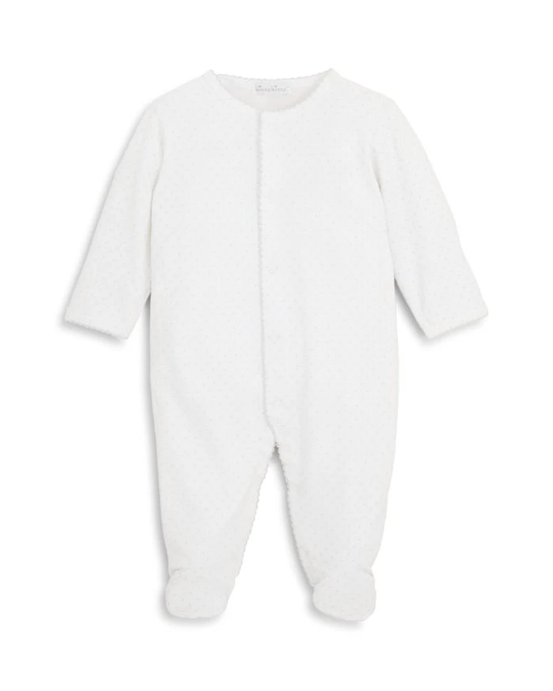 Unisex Dot Print Footie - Baby