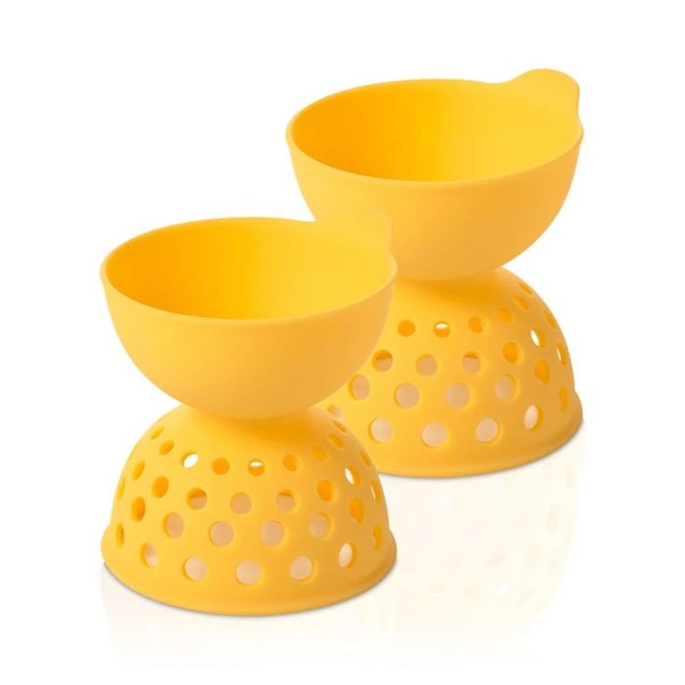 Silicone Egg Poacher, Set of 2