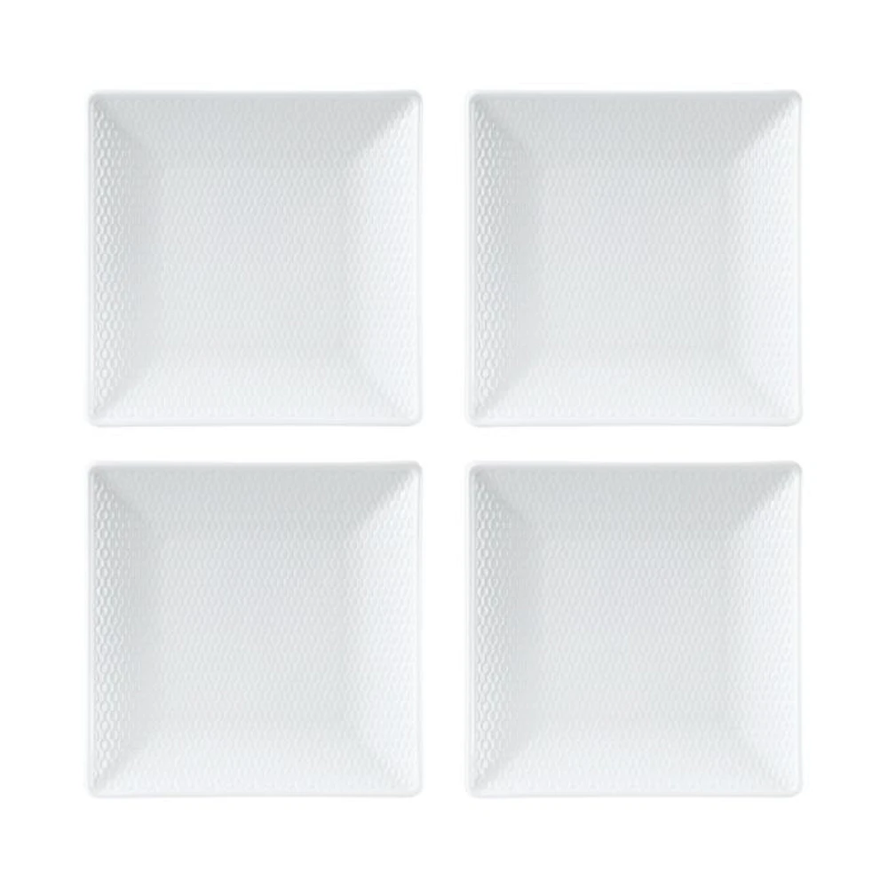 Gio Mini Square Plate, Set of 4