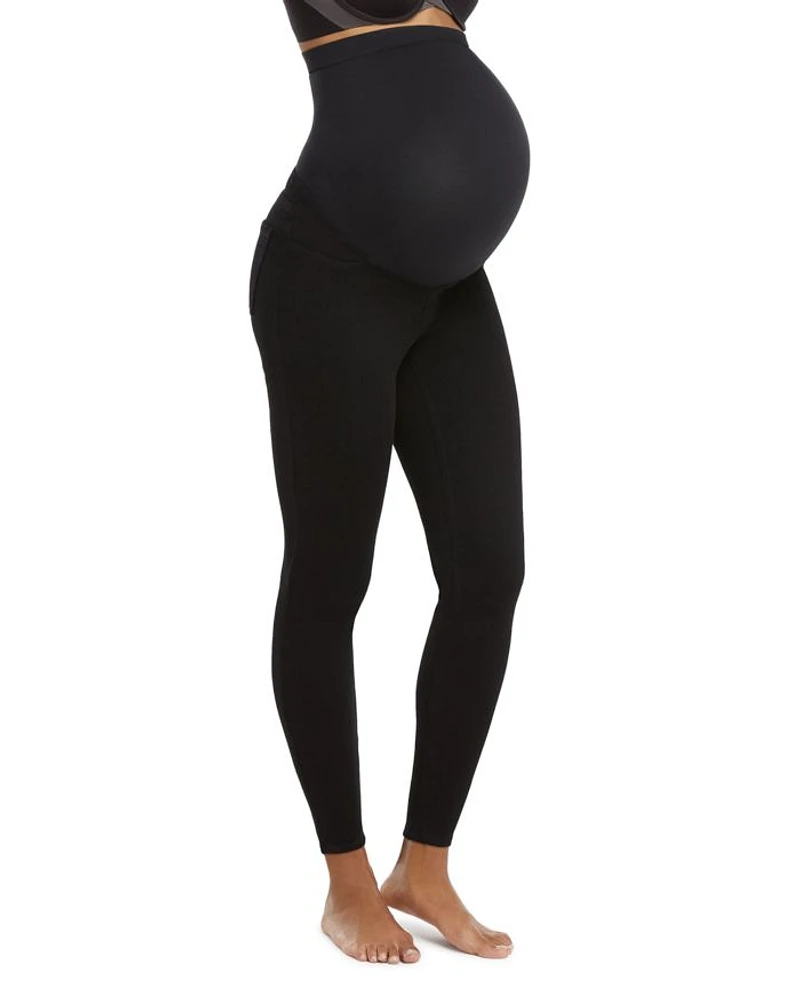 Mama Maternity Jean-ish™ Ankle Leggings