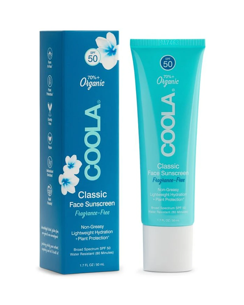 Classic Face Sunscreen SPF 50 - Unscented