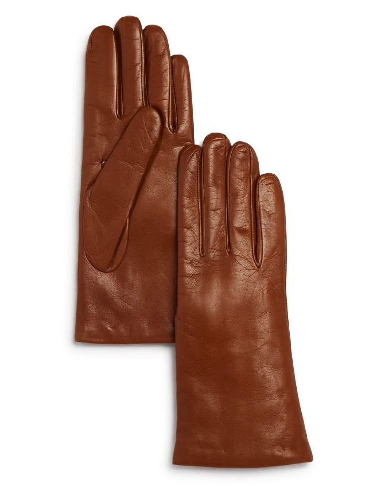 Cashmere-Lined Leather Gloves - Exclusive