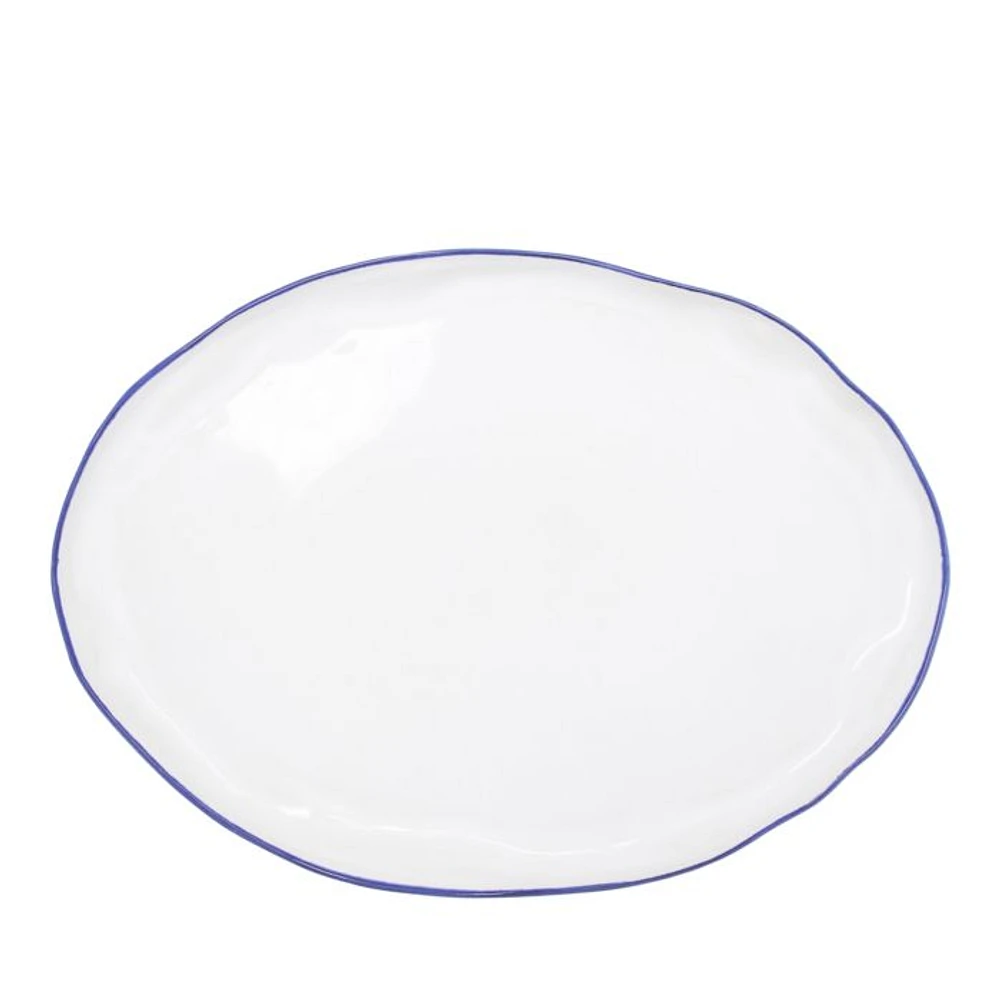 Aurora Edge Large Oval Platter