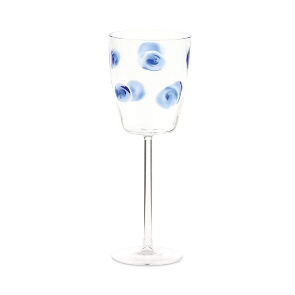 Drop White Wine Glass