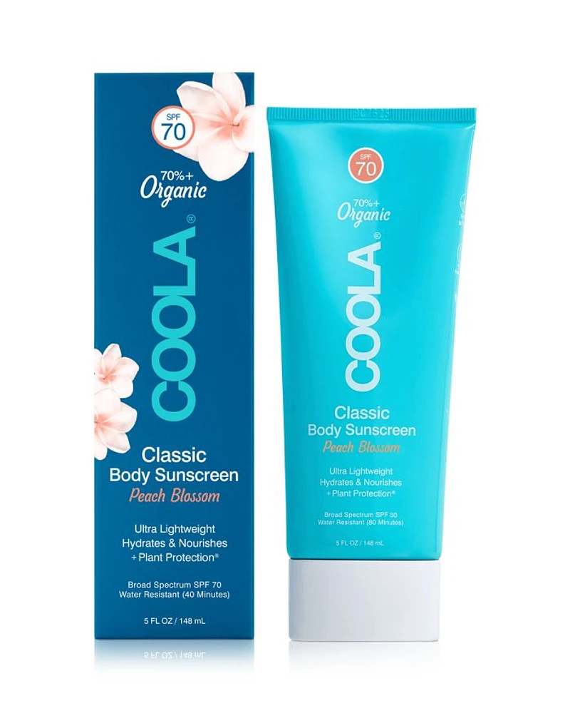 Classic Body Organic Sunscreen SPF 70 - Peach Blossom 5 oz.