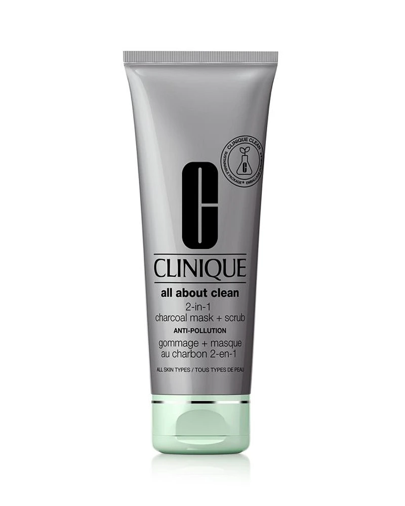 All About Clean Charcoal Mask + Scrub 3.4 oz.