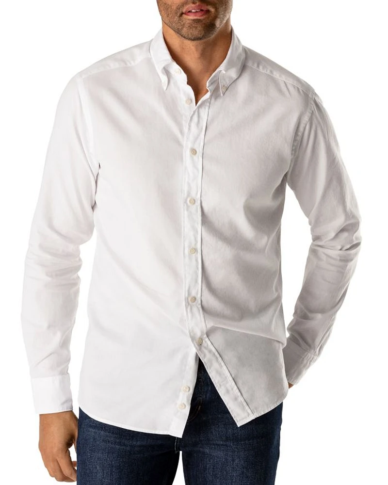 Slim Fit Royal Oxford Casual Shirt