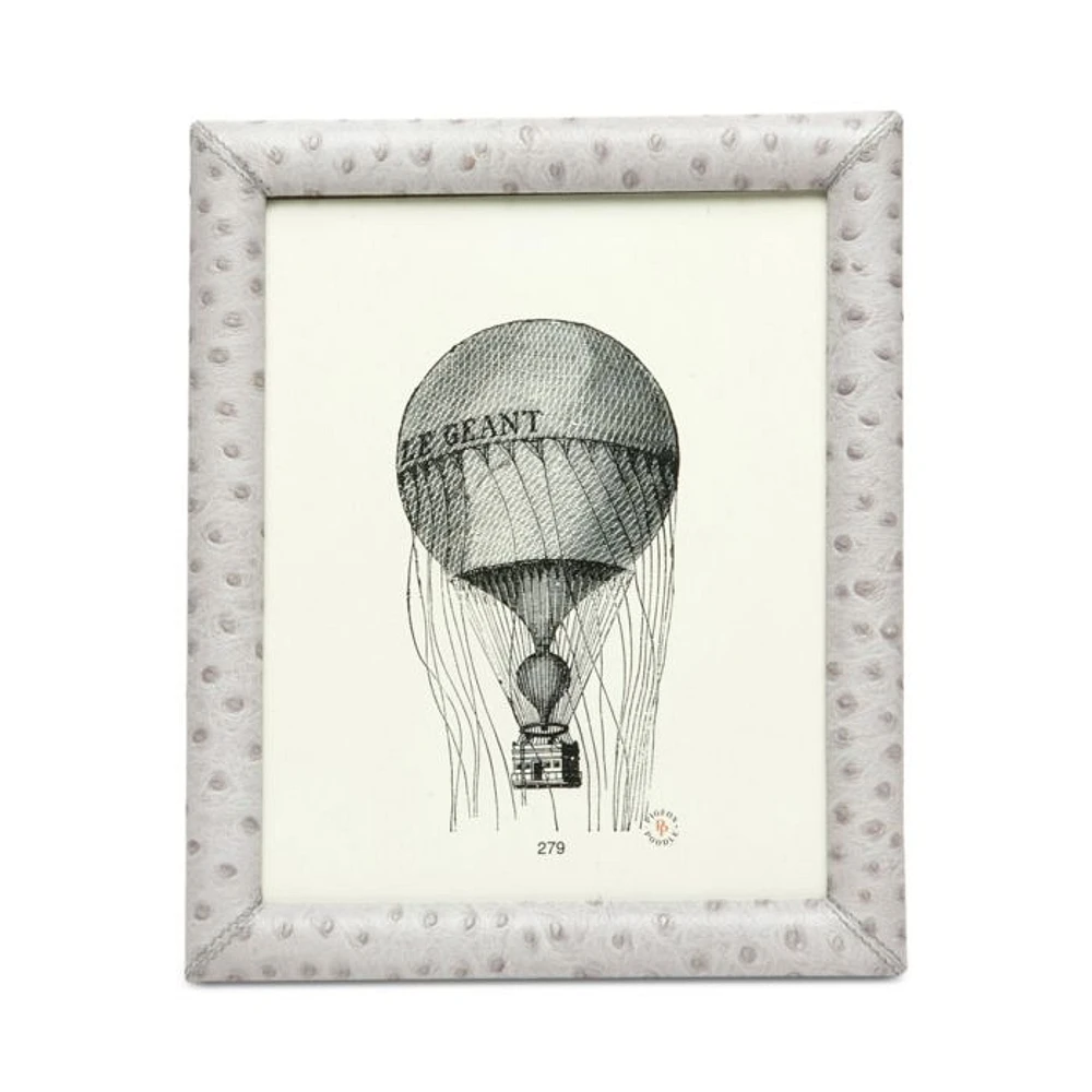 Witney Ostrich Leather Frame, 8" x 10"