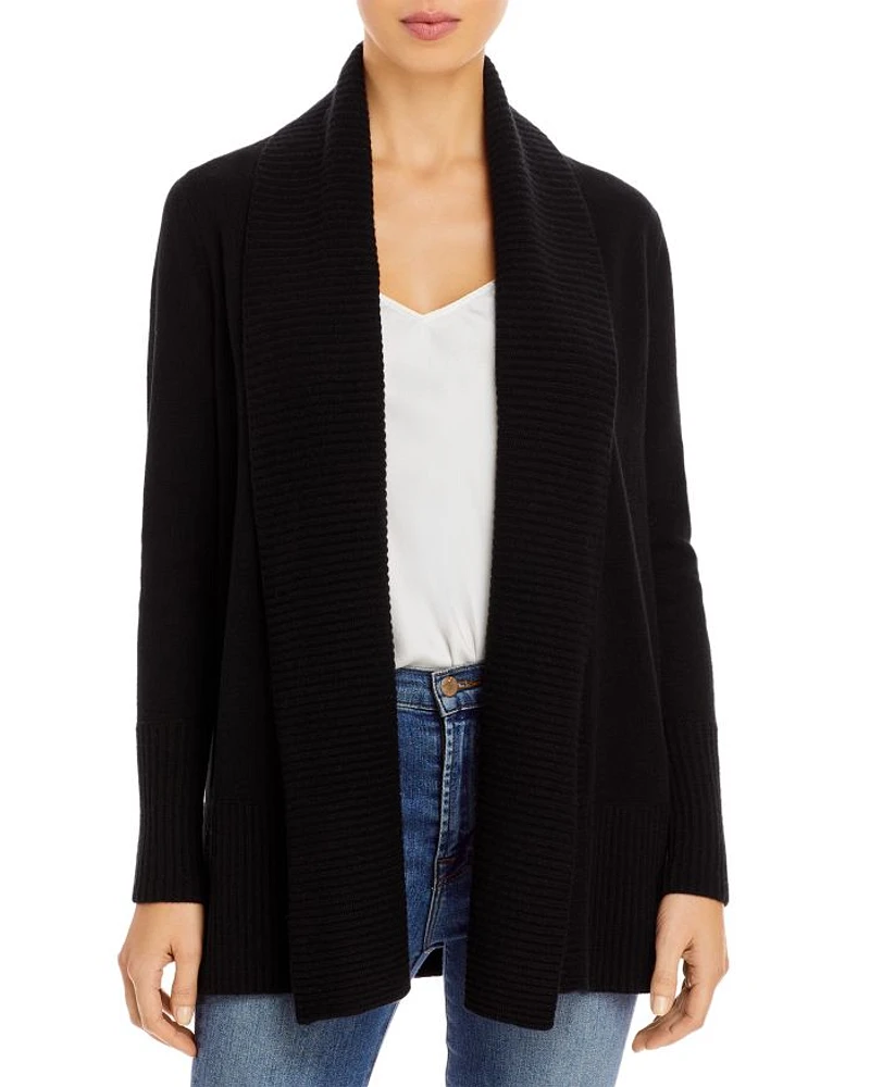 Shawl-Collar Cashmere Cardigan - Exclusive