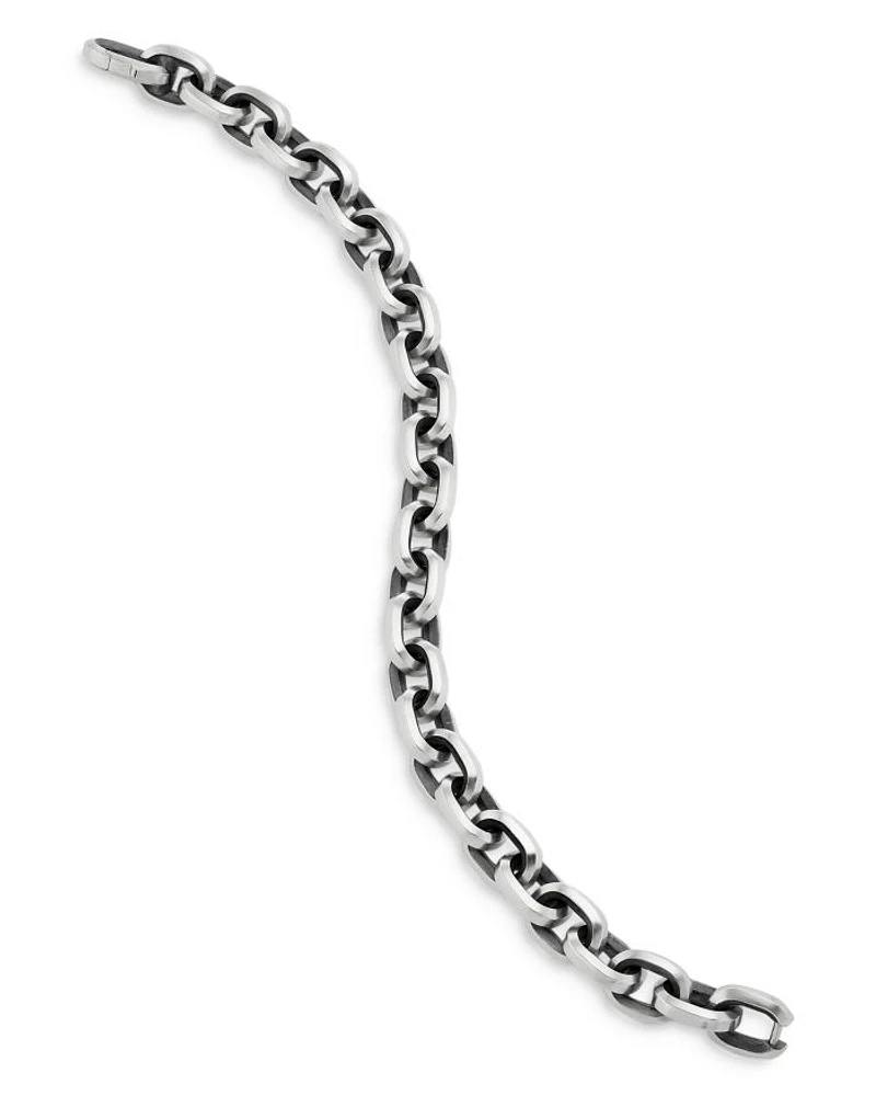 Deco Chain Link Bracelet Sterling Silver