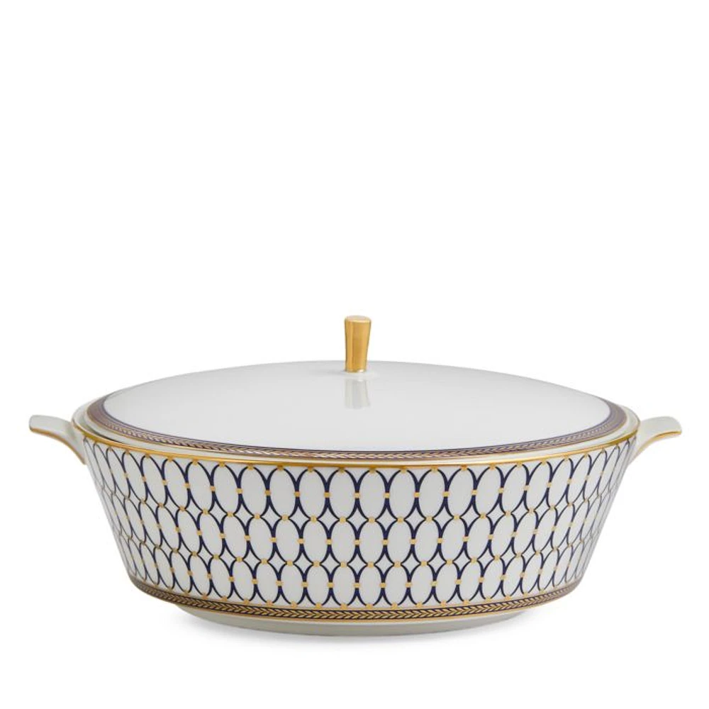 Renaissance Gold Covered Vegetable Dish